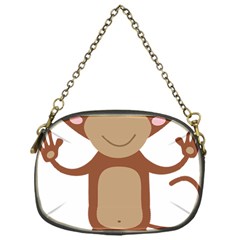 Female monkey with flower Chain Purses (One Side) 