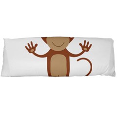 Female monkey with flower Body Pillow Cases (Dakimakura) 