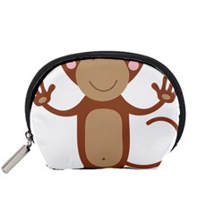 Female Monkey With Flower Accessory Pouches (small)  by ilovecotton