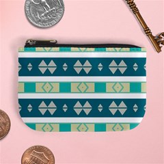 Rhombus and stripes 	Mini Coin Purse