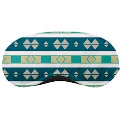 Rhombus and stripes 			Sleeping Mask