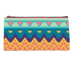 Pastel Tribal Design 	pencil Case by LalyLauraFLM