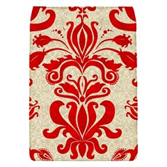 Ruby Red Swirls Flap Covers (s)  by SalonOfArtDesigns