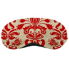 Ruby Red Swirls Sleeping Masks by SalonOfArtDesigns