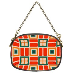 Squares And Rectangles In Retro Colors 	chain Purse (two Sides) by LalyLauraFLM