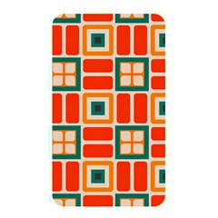 Squares And Rectangles In Retro Colors 			memory Card Reader (rectangular) by LalyLauraFLM