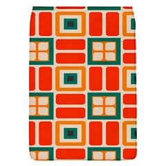 Squares And Rectangles In Retro Colors 			removable Flap Cover (s) by LalyLauraFLM