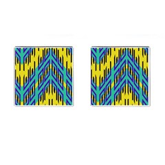 Tribal Angles 			cufflinks (square) by LalyLauraFLM