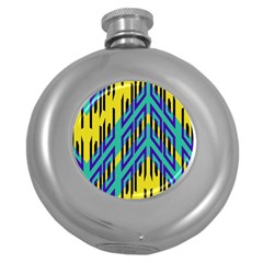 Tribal Angles 			hip Flask (5 Oz) by LalyLauraFLM