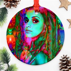 Alice In Wonderland Ornament (round)  by icarusismartdesigns