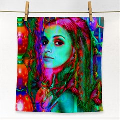 Alice In Wonderland Face Towel by icarusismartdesigns