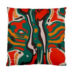 Retro Colors Chaos 	standard Cushion Case (two Sides) by LalyLauraFLM