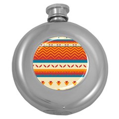 Tribal Shapes  			hip Flask (5 Oz) by LalyLauraFLM