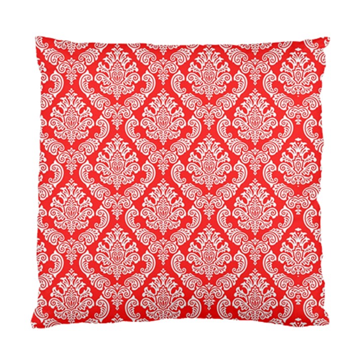 Salmon Damask Standard Cushion Case (One Side) 