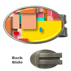 Rounded Rectangles Money Clips (oval)  by hennigdesign