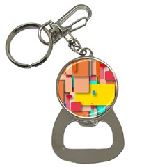 Rounded Rectangles Bottle Opener Key Chains by hennigdesign