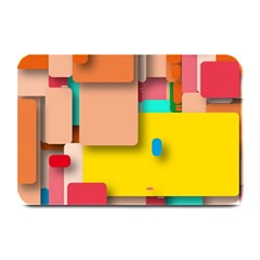 Rounded Rectangles Plate Mats by hennigdesign