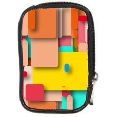 Rounded Rectangles Compact Camera Cases by hennigdesign