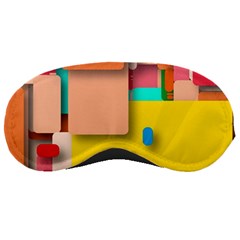 Rounded Rectangles Sleeping Masks