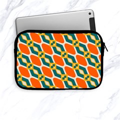 Chains And Squares Pattern 			apple Ipad Mini Zipper Case by LalyLauraFLM