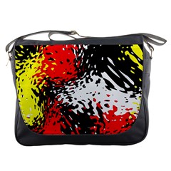 Glass Texture  			messenger Bag by LalyLauraFLM