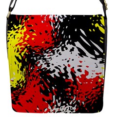 Glass Texture  			flap Closure Messenger Bag (s) by LalyLauraFLM