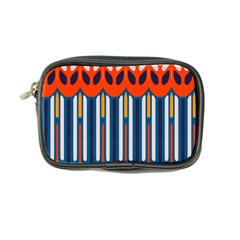 Textured Shapes In Retro Colors    	coin Purse by LalyLauraFLM