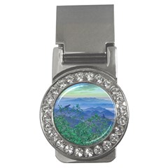 Fantasy Landscape Photo Collage Money Clips (cz)  by dflcprints