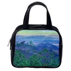 Fantasy Landscape Photo Collage Classic Handbags (one Side) by dflcprints