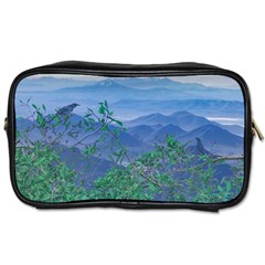 Fantasy Landscape Photo Collage Toiletries Bags by dflcprints