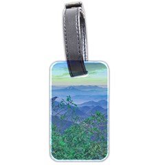 Fantasy Landscape Photo Collage Luggage Tags (two Sides) by dflcprints