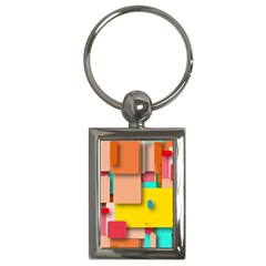 Rounded Rectangles Key Chains (rectangle) 