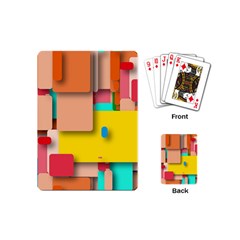 Rounded Rectangles Playing Cards (mini)  by hennigdesign