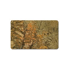 Floral Grunge Magnet (name Card) by dflcprints