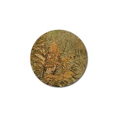 Floral Grunge Golf Ball Marker by dflcprints