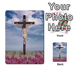 Jesus On The Cross Illustration Multi-purpose Cards (rectangle)  by dflcprints