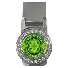 Green Clover Money Clips (cz) 