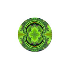 Green Clover Golf Ball Marker (10 Pack)