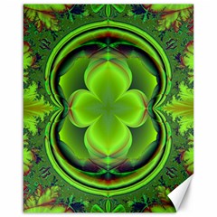 Green Clover Canvas 16  X 20  