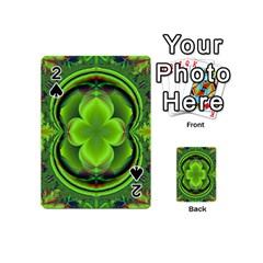 Green Clover Playing Cards 54 (mini) 