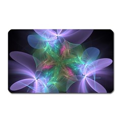 Ethereal Flowers Magnet (rectangular) by Delasel