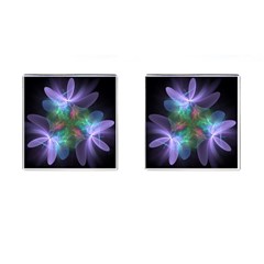 Ethereal Flowers Cufflinks (square)