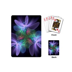 Ethereal Flowers Playing Cards (mini)  by Delasel