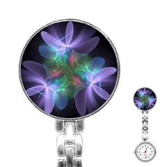 Ethereal Flowers Stainless Steel Nurses Watches by Delasel