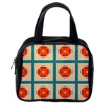 Shapes in squares pattern Classic Handbag (Two Sides) Back