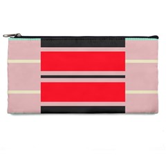 Rectangles In Retro Colors  	pencil Case by LalyLauraFLM