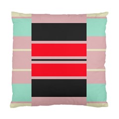 Rectangles In Retro Colors  	standard Cushion Case (two Sides) by LalyLauraFLM