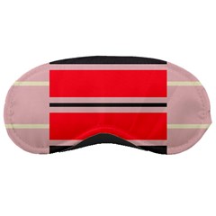 Rectangles In Retro Colors  			sleeping Mask by LalyLauraFLM