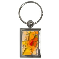 Red Spot Key Chains (rectangle)  by hennigdesign