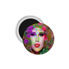 Flowers In Your Hair 1 75  Magnets by icarusismartdesigns